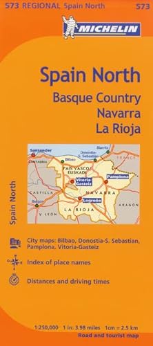 Stock image for MMAP SPAIN NORTH BASQUE MAP 573 10 ED for sale by INDOO