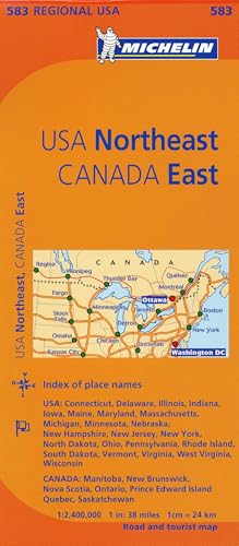 Stock image for USA, Northeastern & Eastern Canada (Maps/Regional (Michelin)) for sale by Ergodebooks