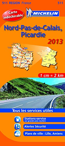 Beispielbild fr Carte REGION Nord Pas de Calais / Picardie 2013 n511 zum Verkauf von medimops