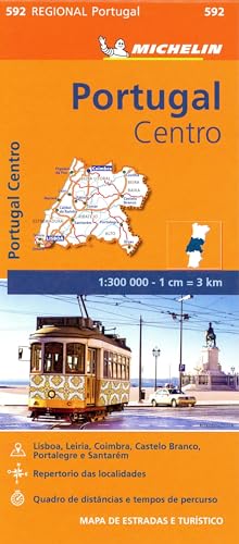 Imagen de archivo de Portugal Centro - Michelin Regional Map 592: Map (Michelin Regional Maps, 592) a la venta por WorldofBooks