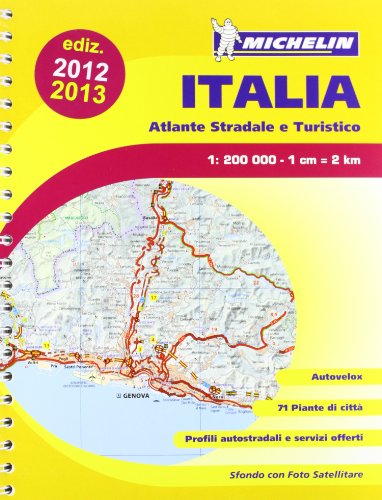 9782067186392: Italia. Atlante stradale e turistico. 1:200.000