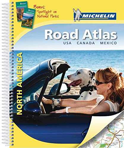 9782067188761: Atlas North America.Road Atlas - Usa, Canada, Mxico (A4 Spirale): USA Kanada Mexiko (Atlas de carreteras Michelin)