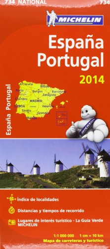 Stock image for Mapa National Espaa - Portugal (Mapas National Michelin) for sale by medimops