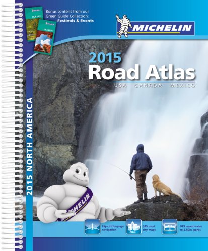 9782067191860: Michelin 2015 Road Atlas USA / Canada / Mexico [Lingua Inglese]