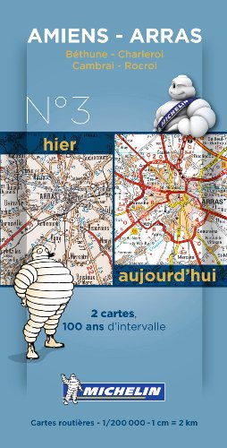 9782067192164: Amiens - Arras Centernary Maps - Pack 003 (Michelin Historical Maps): 8002