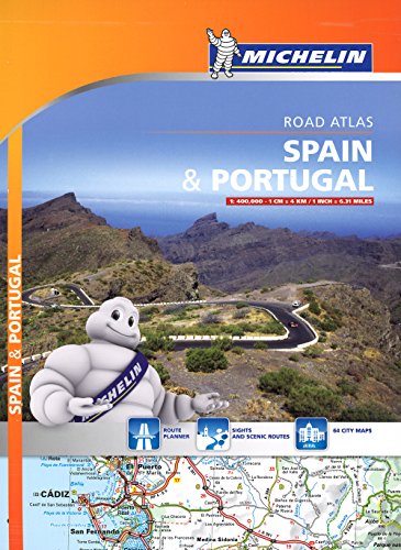 9782067192447: Spain & Portugal. Road atlas 1:400.000 (Michelin Road Atlas) [Idioma Ingls]