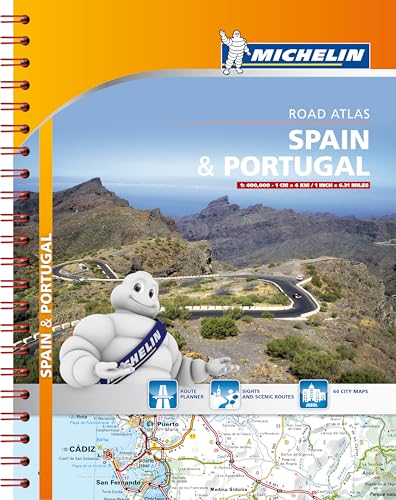 9782067192447: Michelin Spain & Portugal Road Atlas (Michelin Road Atlas)