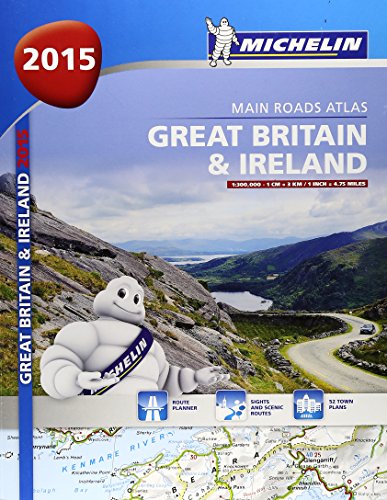 Stock image for Great Britain & Ireland 2015 -A4 paperback (Michelin Tourist and Motorist Atlas) for sale by WorldofBooks