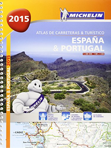 9782067200234: Atlas. Espaa-Portugal (A4) 4460 (15) (Atlas de carreteras Michelin) (Spanish Edition)