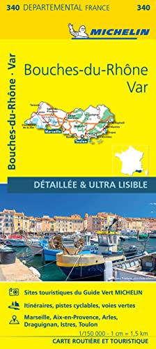 Beispielbild fr Bouches-Du-Rhone Var - Michelin Local Map 340 zum Verkauf von Blackwell's