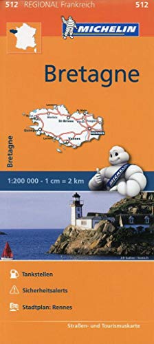 9782067209633: Michelin Bretagne