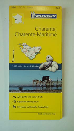 9782067210363: Michelin France Charente, Charente-Maritime