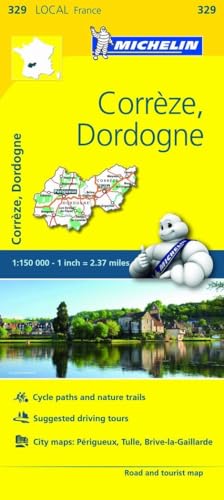 9782067210462: Mapa Local Corrze, Dordogne (Mapas Local Michelin)