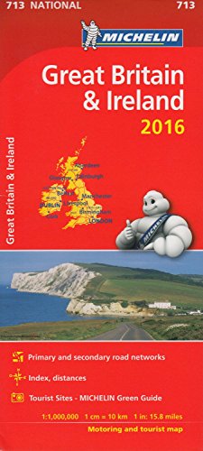 Stock image for Great Britain & Ireland 2016 (Michelin National Maps) for sale by WorldofBooks