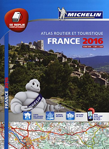 Stock image for France 2016 tourist and motoring atlas - multiflex (Michelin Tourist and Motoring Atlases) for sale by WorldofBooks