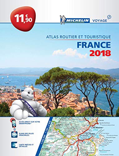 Stock image for France 2018 - Tourist & Motoring atlas Paperback (Michelin Road Atlases) for sale by AwesomeBooks
