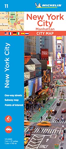 Stock image for Michelin New York City Manhattan City Map for sale by Revaluation Books