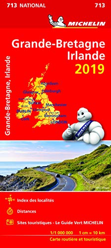 9782067236387: Carte Nationale Grande-Bretagne, Irlande 2019