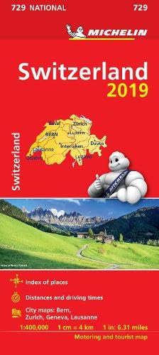 Beispielbild fr Switzerland 2019 - Michelin National Map 729: Map (Michelin National Maps) zum Verkauf von WorldofBooks