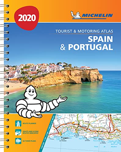 Beispielbild fr Spain & Portugal 2020 - Tourist and Motoring Atlas (A4-Spiral): Tourist & Motoring Atlas A4 spiral (Michelin Road Atlases) zum Verkauf von WorldofBooks