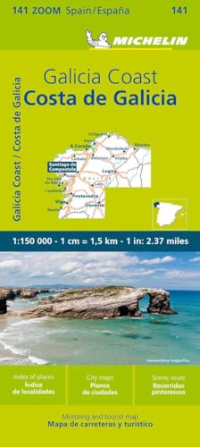 9782067258853: Mapa Zoom Costa De Galicia (11141): Straen- und Tourismuskarte 1:150.000; Auflage 2023