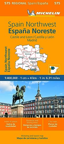 Beispielbild fr Espana Noroeste : Castilla Y Leon, Madrid- Michelin Regional Map 575 zum Verkauf von Blackwell's