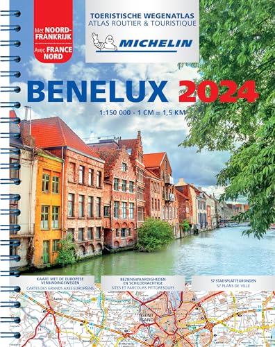 Beispielbild fr 2024 Benelux &amp; North of France - Tourist &amp; Motoring Atlas zum Verkauf von Blackwell's