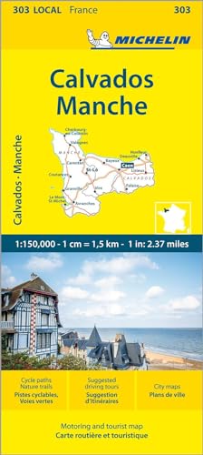 Beispielbild fr Calvados Manche - Michelin Local Map 303 zum Verkauf von Blackwell's