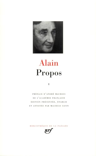 9782070100033: Propos (Tome 1): (1906-1936)