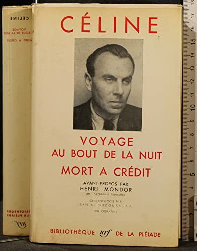 Stock image for Voyage Au Bout De La Nuit Mort A Credit for sale by GF Books, Inc.