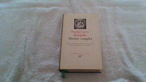 Beispielbild fr Euripide : Theatre complet [Bibliotheque de la Pleiade] (French Edition) zum Verkauf von Gallix