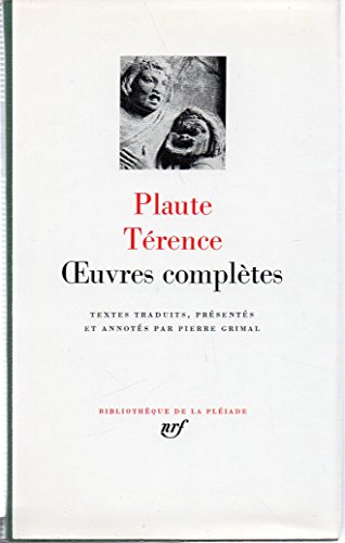Beispielbild fr Plaute - Terence : Oeuvres completes [Bibliotheque de la Pleiade] (French Edition) zum Verkauf von Gallix