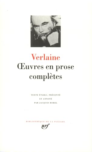 9782070106981: Oeuvres en prose completes (Bibliotheque de la Pleiade) (French Edition)