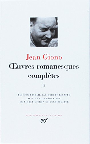 9782070107292: Giono : Oeuvres romanesques compltes, tome 2