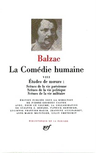 9782070108664: Balzac : La Comdie humaine, tome 8