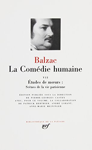 9782070108749: La Comdie humaine (Tome 7): Scnes de la vie parisienne [suite