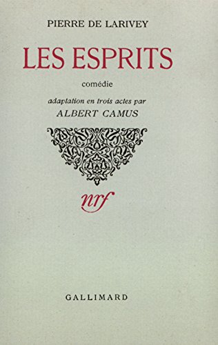 Beispielbild fr Les Esprits: Com�die (Tirages restreints) (French Edition) zum Verkauf von Wonder Book