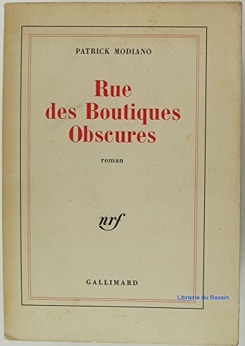 9782070109500: Rue des Boutiques Obscures