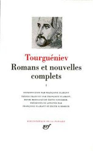 Imagen de archivo de Tourguniev : Romans et nouvelles complets, tome 1 Tourguniev, Ivan a la venta por JLG_livres anciens et modernes