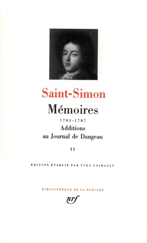 9782070110018: Memoires, tome 2 1701-1707 (French Edition) Bibliotheque de la Pleiade