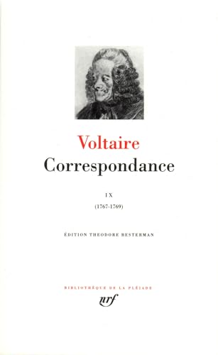 9782070110742: Correspondance (Tome 9-Juillet 1767 - Septembre 1769)