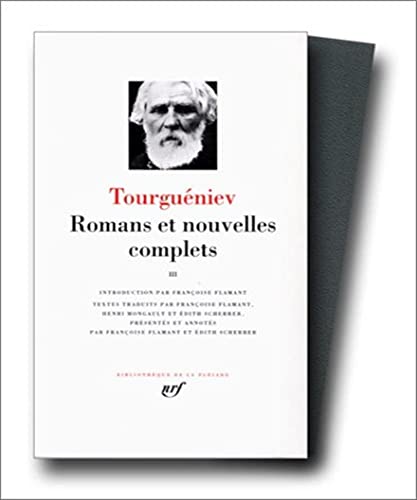 9782070110995: Tourguniev : Romans et nouvelles complets, tome 3