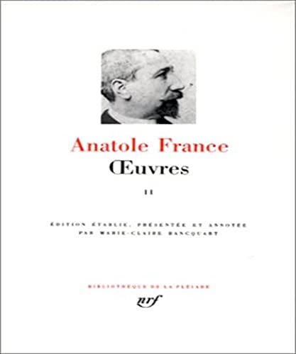 9782070111251: Anatole France : Oeuvres, tome 2