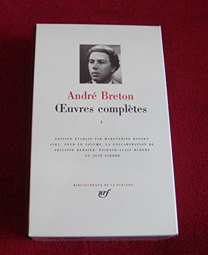 Beispielbild fr Breton : Oeuvres compltes, tome 1 zum Verkauf von Librairie Clment VI
