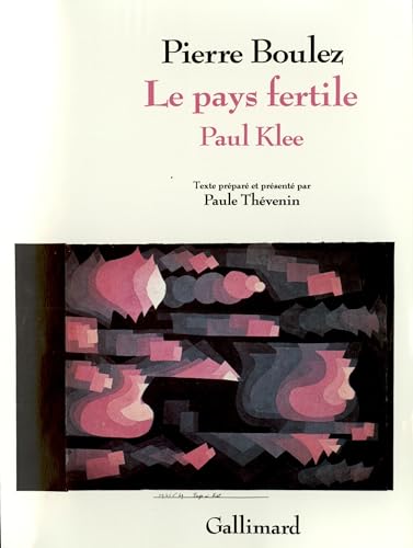 9782070111749: Le Pays Fertile. Paul Klee