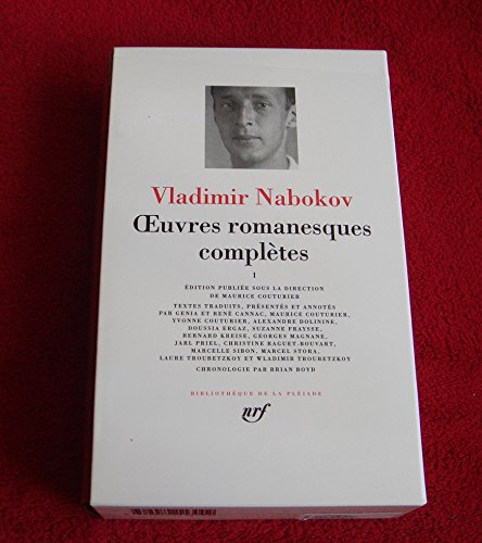 Nabokov: Oeuvres romanesques completes, tome 1 : 1926-1938 [Bibliotheque de la Pleaide] (French Edition) (9782070113002) by Vladimir Vladimirovich Nabokov