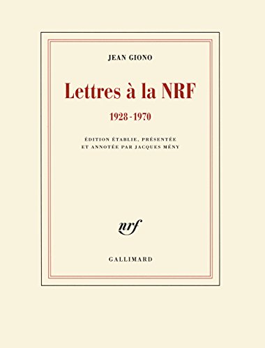 Stock image for Lettres  la NRF: (1928-1970) for sale by Half Price Books Inc.