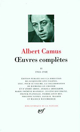 Beispielbild fr uvres compltes (Tome 2-1944-1948) zum Verkauf von Librairie A LA PAGE