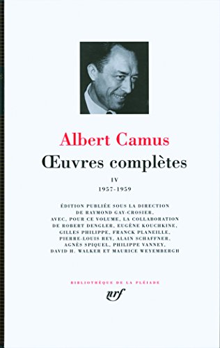 9782070117055: Œuvres compltes (Tome 4-1957-1959)