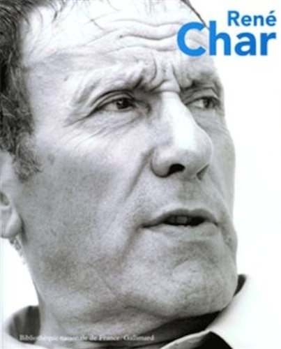 Rene Char (French Edition) (9782070118885) by Antoine Coron